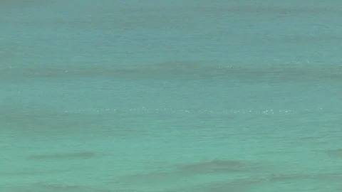 Caribbean Blue Waves Stock Footage 107790625