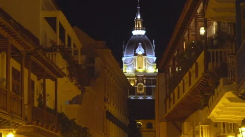 Caribbean City Stock Footage 140685005
