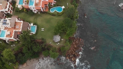 Caribbean Coastline Stock Footage 105599720