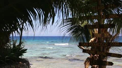 Caribbean Cove 스톡 동영상 12293850