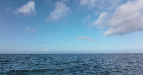 Caribbean empty day sea Stock Footage 264694346