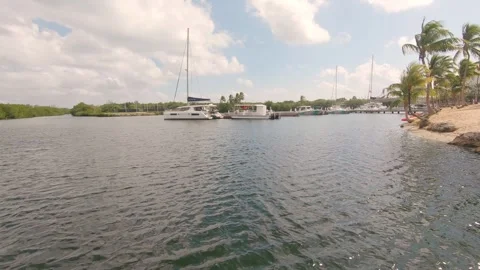 Caribbean  island 2 Stock Footage 260008338