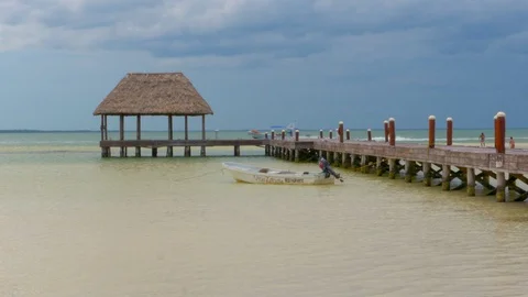 Caribbean landscape Stock Footage 94706716