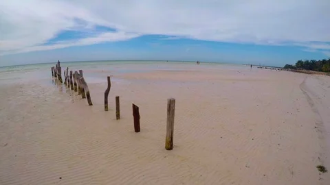 Caribbean landscape Stock Footage 94706796