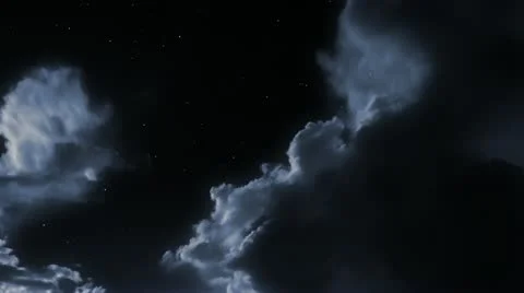 Caribbean Night Sky Timelapse Stock Footage 21246570