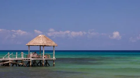 Caribbean Pier Stock Photos