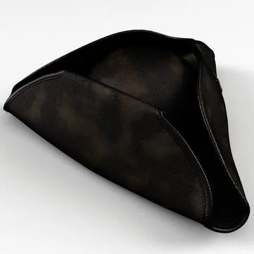 3D Model: Caribbean Pirate Hat ~ Buy Now #91388367 | Pond5