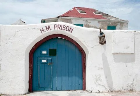 Caribbean prison Stock Photos