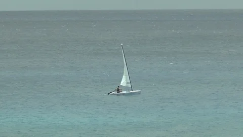 Caribbean Sailing Stock Footage 108584807