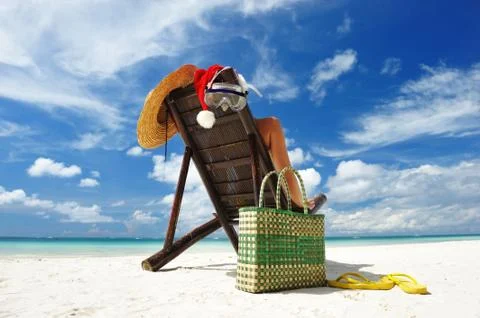 Caribbean santa Stock Photos