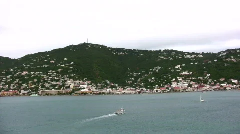 Caribbean scenery Stock Footage 309302