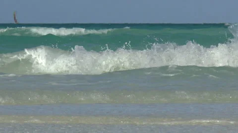 Caribbean Sea. Video stock 34648758