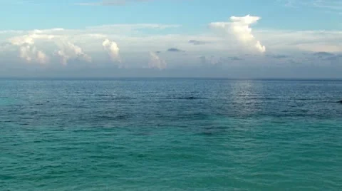 Caribbean sea paradise Stock Footage