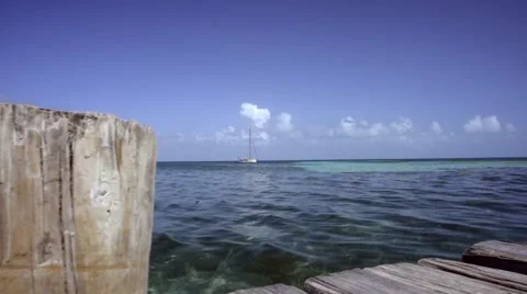 Caribbean Sky Stock Footage 48692434