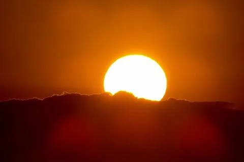 Caribbean sunset Stock Photos