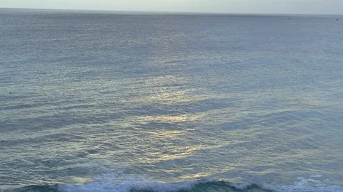 Caribbean Sunset Reflection Stock Footage 106813094