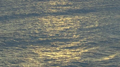 Caribbean Sunset Reflection Stock Footage 106814785