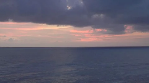Caribbean Sunset Time lapse Stock Footage 108668055