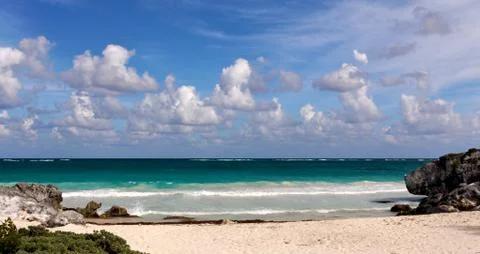 Caribbean Surf Stock Photos