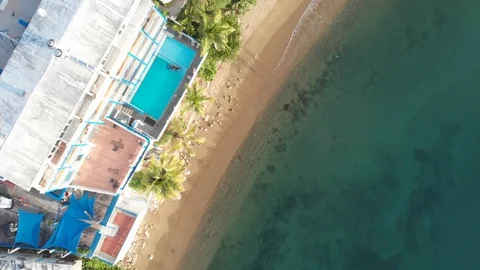 Caribbean: Vieques Beach 3 Video stock 97084752
