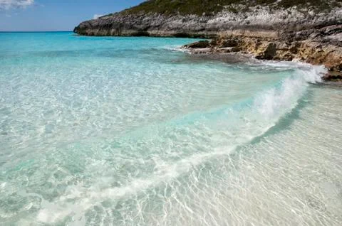 Caribbean water Stock Photos