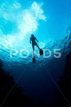 Caribbean waters Stock Photos