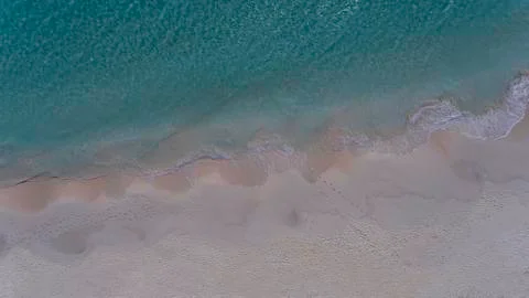 Caribbean Waters 库存照片