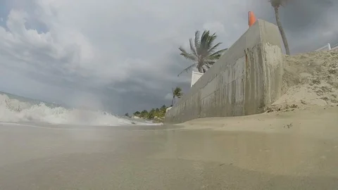 Caribbean Waves Stock Footage 118535910