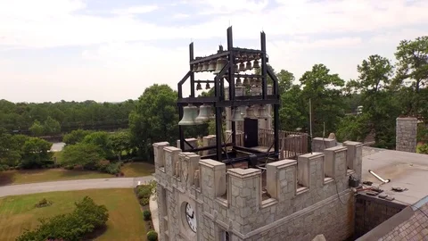 Carillon or bell tower Stock Footage 85277168