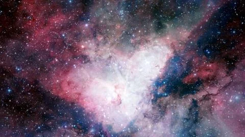 Carina Nebula in outer space. Elements of this image furnished by NASA Stock Photos