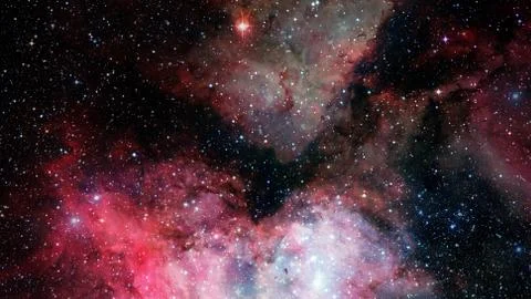 Carina Nebula in outer space. Elements of this image furnished by NASA Fotos Stock