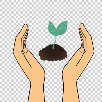 Caring for the environment Stock Illustration