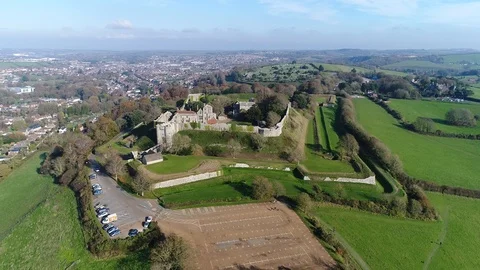 Carisbrooke Castle Stock Footage 88494614