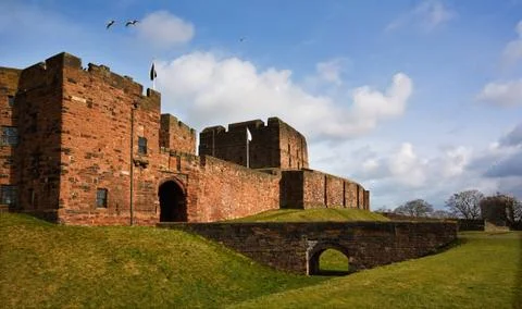 Carlisle castle Foto stock