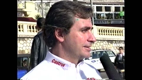 Carlos Sainz Rallye Monte Carlo 1998 Stock Video Pond5