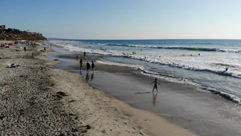 Carlsbad beach Stock-Footage 142106756