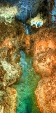 Carlsbad caverns Stock Photos
