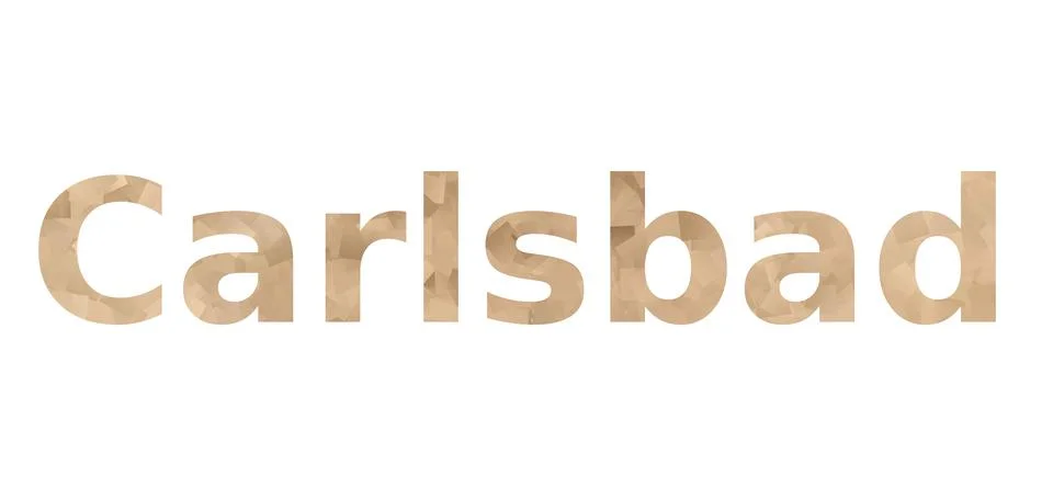 Carlsbad Stock Illustration