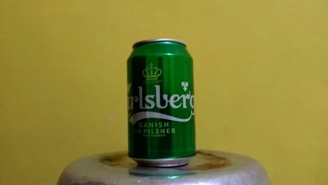 Carlsberg beer 動画素材 218258169