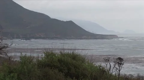 Carmel Beach Stock Footage 8777137
