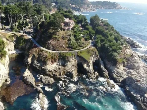 Carmel, CA Stock Footage 96101125