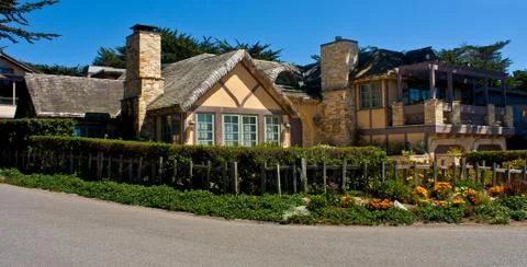 Carmel Cottage Stock Photos