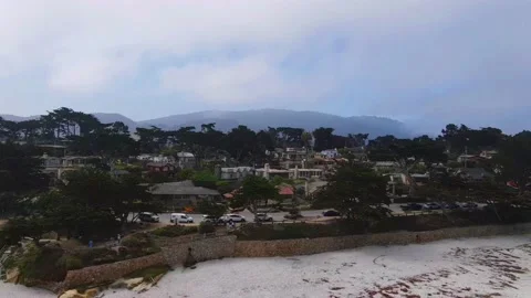 Carmel-By-The-Sea, CA Scenic Loop Stock Footage 176192766
