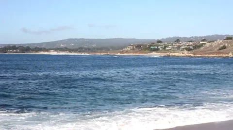 Carmel by the Sea California Video stock 33832053