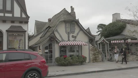 Carmel Tea Room Stock Footage 134425787