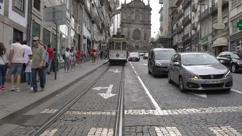 Carmo Tram Video stock 150506026
