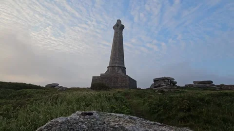 Carn brea monument cornwall Video stock 244037253