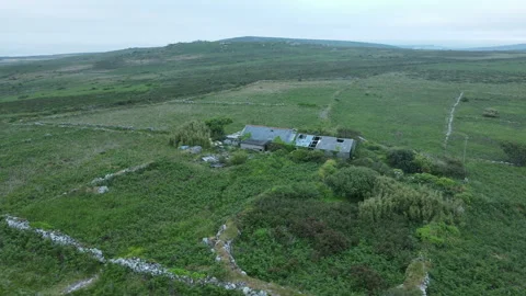 Carn Cottage Zennor 2 Stock Footage 305036633