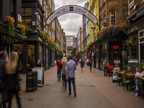 Carnaby Street Stock Footage 75838813
