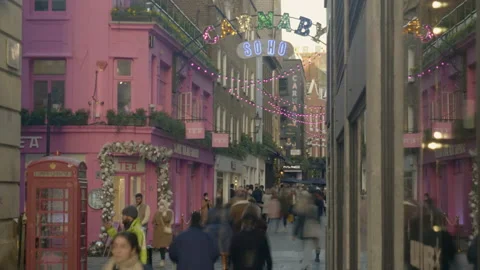 Carnaby time lapse Stock Footage 145531714
